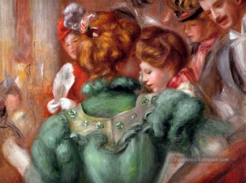 Pierre Auguste Renoir œuvres - une boîte au théâtre des varietes Pierre Auguste Renoir